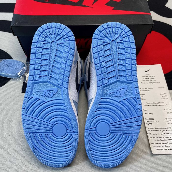 Buty Air Jordan 1 Retro High White University Blue Black (Rozm.36-47)