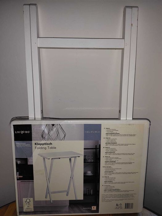 Stolik rozkładany nowy