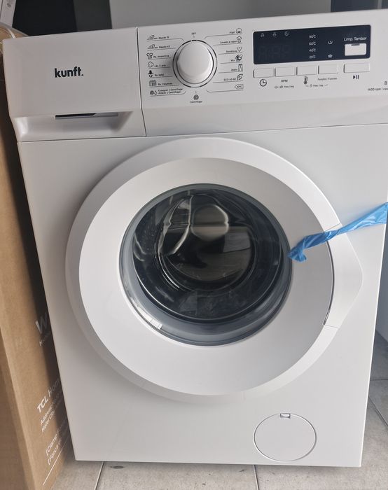 Máquina de lavar roupa kunft 8kg