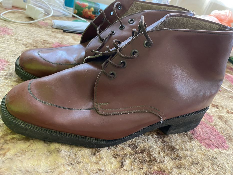 Ботинки мужские коричневые