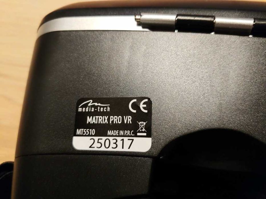 Gogle VR Media-Tech Matrix VR Pro - stan idealny.