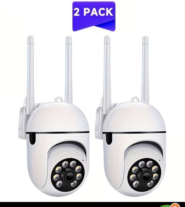 Комплект из 2-х интеллектуальных Wi-Fi камер 360°