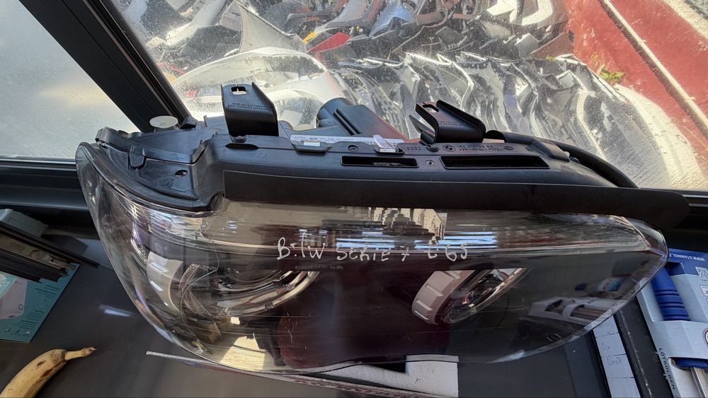 Farol drt bmw serie 7 E65 xenon