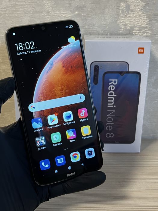 Новий Xiaomi Redmi Note 8 4/64GB White