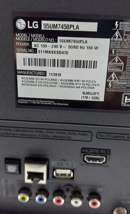 Smart-tv  Lg 55" tecnologia  4k ultra HD Nano Cell