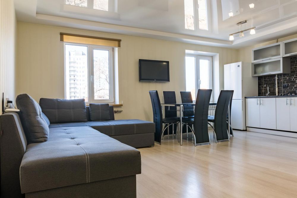 Люкс вид на Днепр, центр, джакуззи