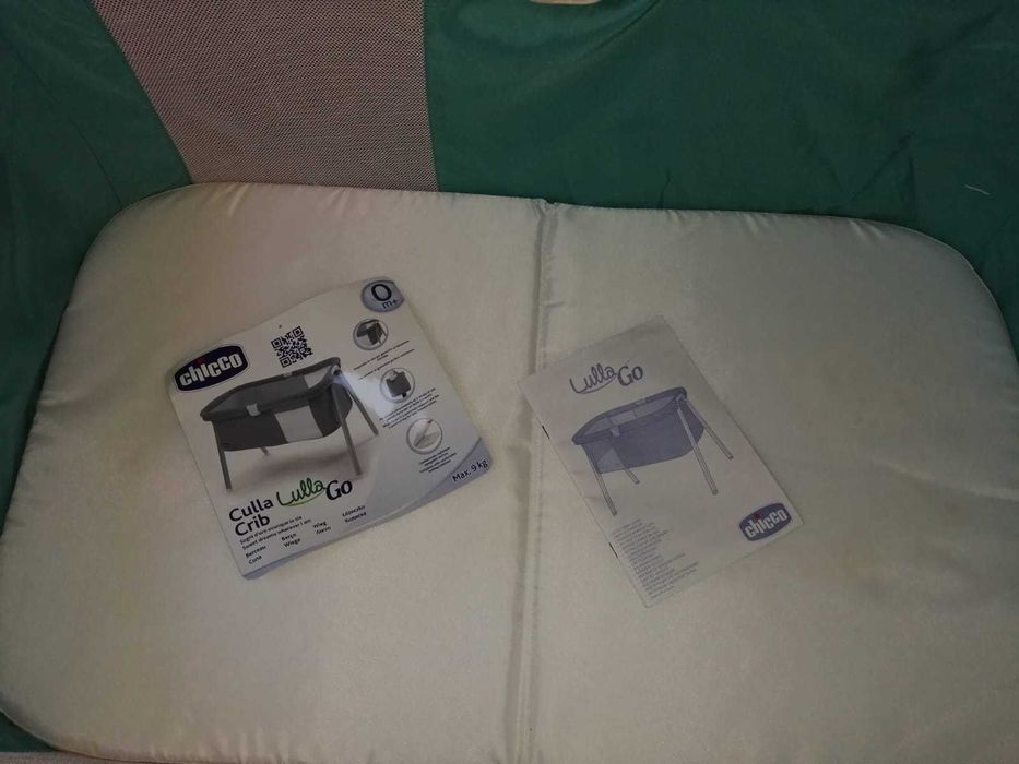 Berço com bolsa de transporte Lullaby Chico