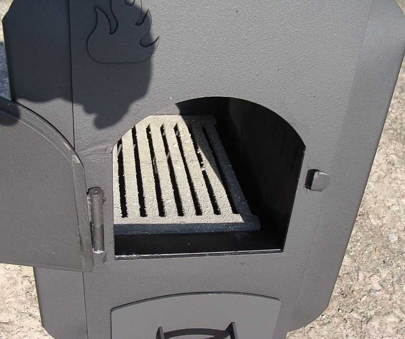 Буржуйка для Дому Дачі в Гараж з конфорками, тривалого горіння, 4мм