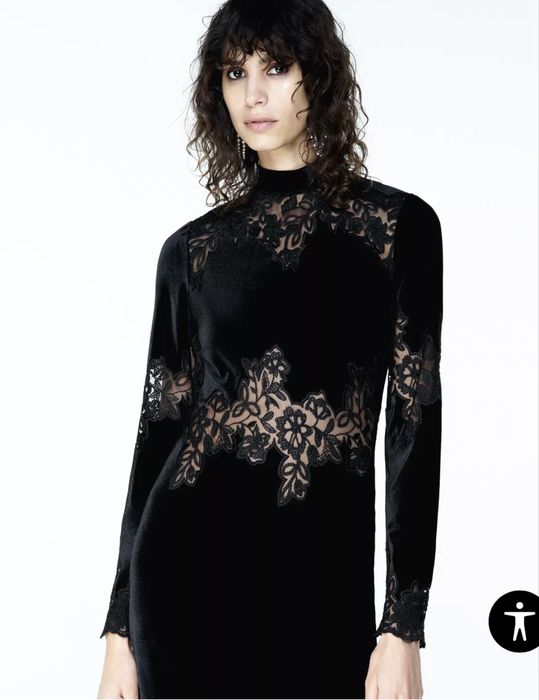 Вечірня сукня велюрова