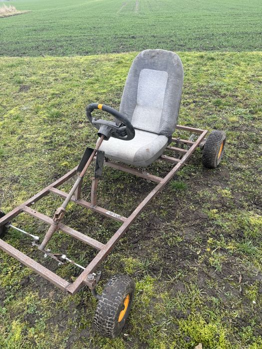 Hulajnoga spalinowa i rama gokart cena za zestaw