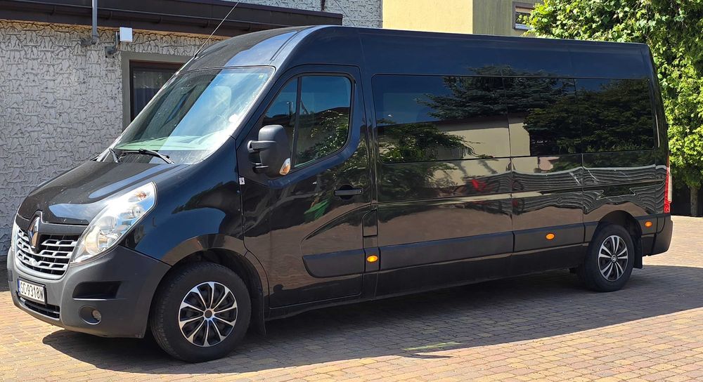 Wynajem busów 9 osobowych - Renault Master 2016r. 2.3 165KM - Rędziny