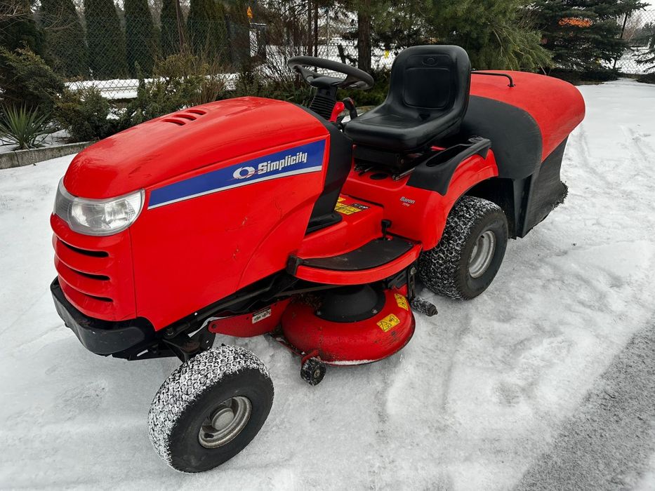 Traktorek kosiarka Simplicity Baron 20KM, hydrostat, pompa oleju