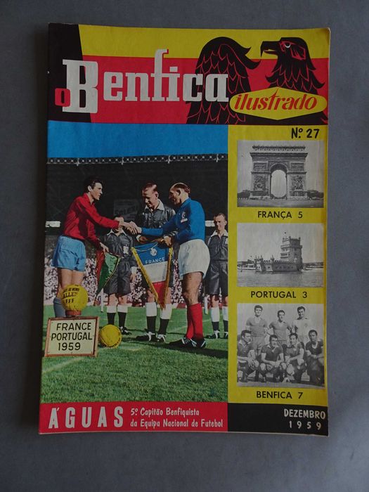 Revista O Benfica Ilustrado nº 27 ano 1959
