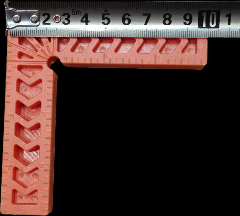 Набір посилених кутників під 90°, 8 шт (4×100×100 мм + 4×80×50 мм)