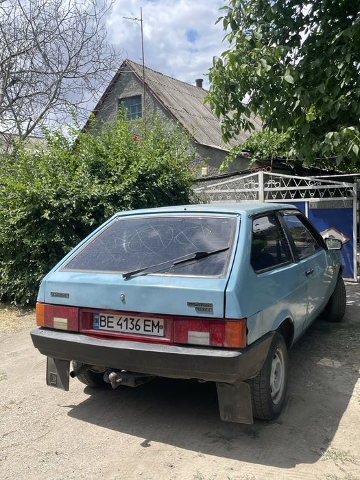 Ваз 2108 в родном окрасе с переоформлением