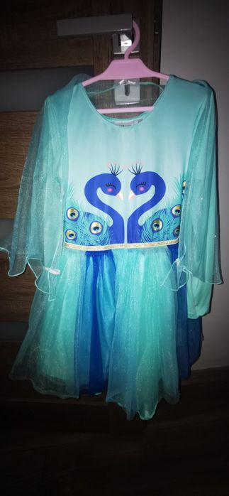 Strój na bal karnawałowy księżniczka łabędzie  122/128 H&M