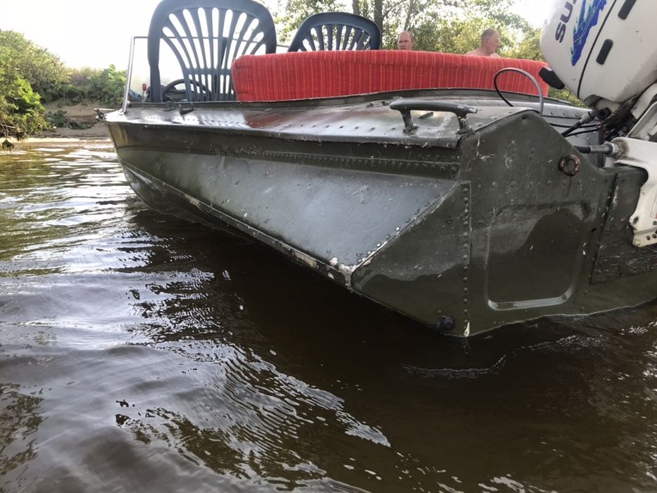 Лодка "Обь" с двигателем Suzuki 15лс