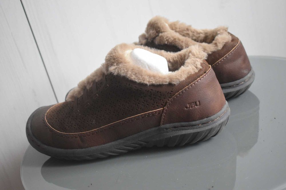 Buty wsuwane 38 ocieplane JBU Jambu pianka memory wygodne lekkie ciepłe