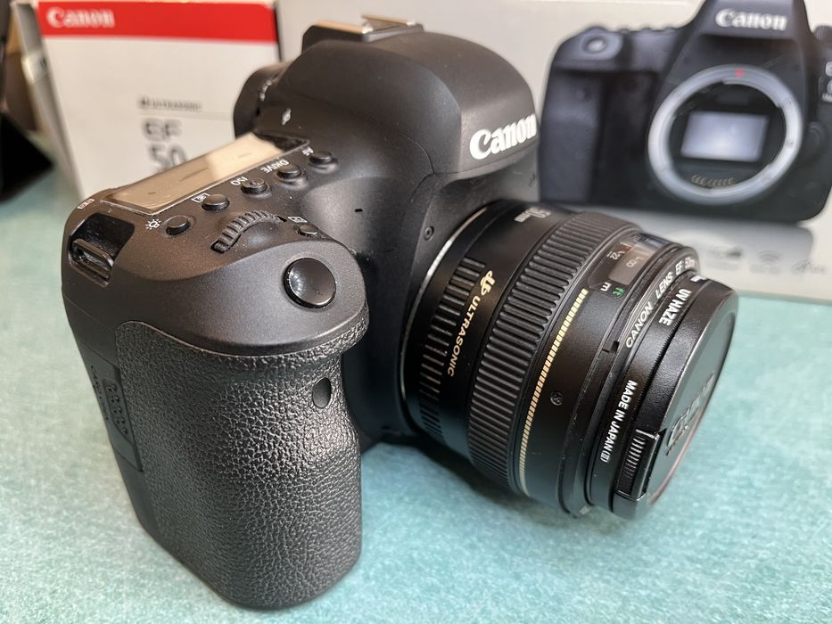 Canon EOS 6D mark II + EF 50mm f/1.4 USM (przebieg 7000)