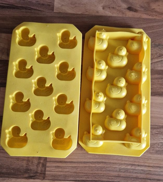 2 szt Formy na lod silikonowe Kaczki Kaczuszki