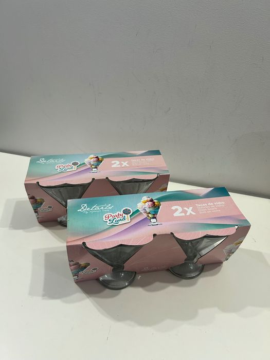 Taças de gelado NOVAS