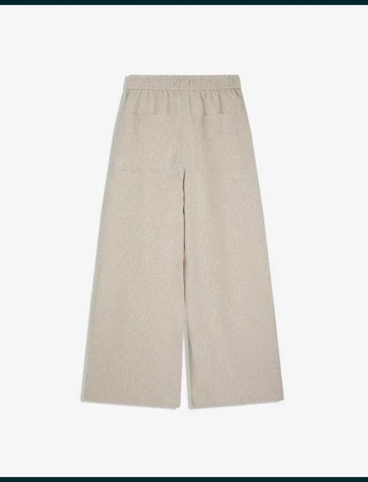 Штани широкі бордові Bershkа, Stradivarius 40 р
