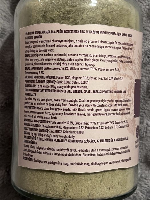 Syta Micha Dogtor Joints suplement dla psów na stawy