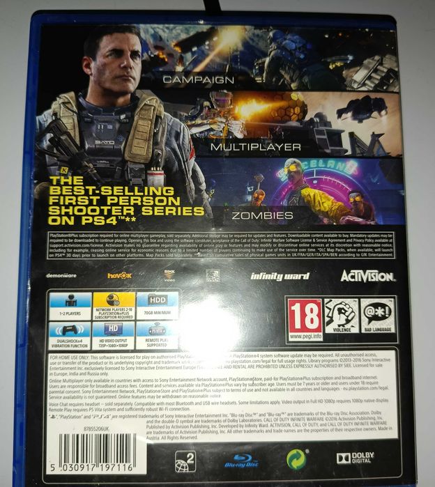 Call of Duty Infinite Warfare PS4 |PS5