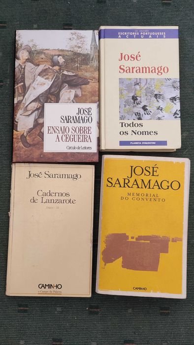4 Books by José Saramago