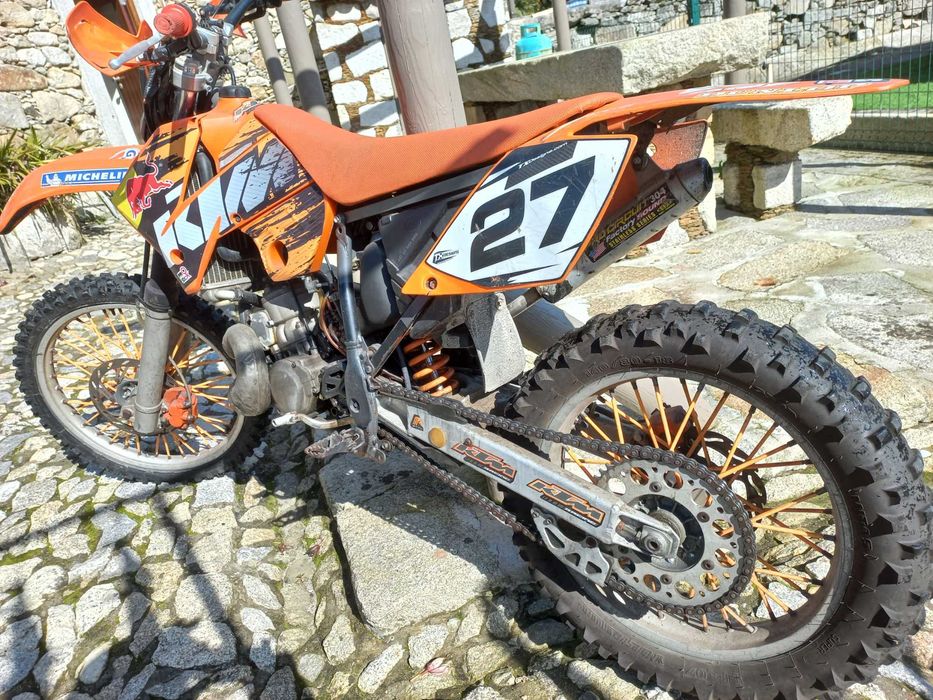 Mota ktm 250 sx não matriculada