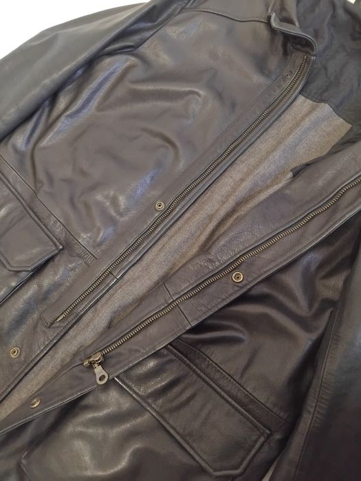 Куртка шкіряна чоловіча