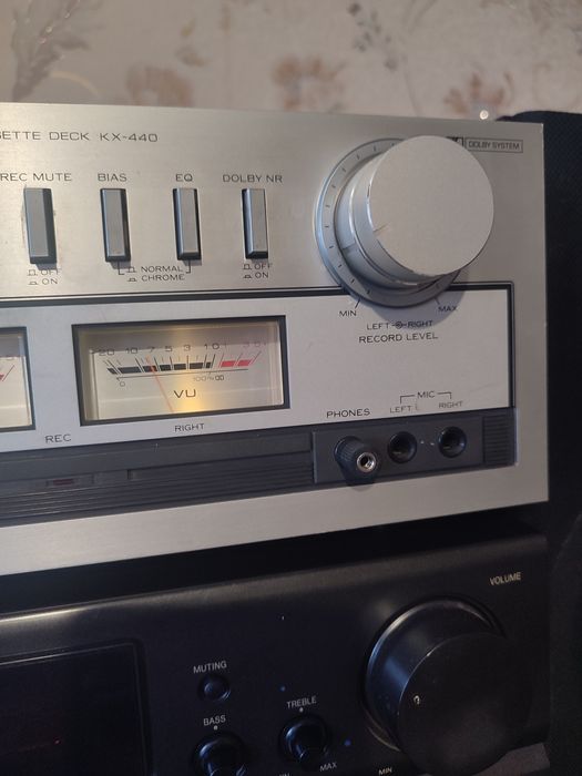 Кассетная дека kenwood КХ-440.