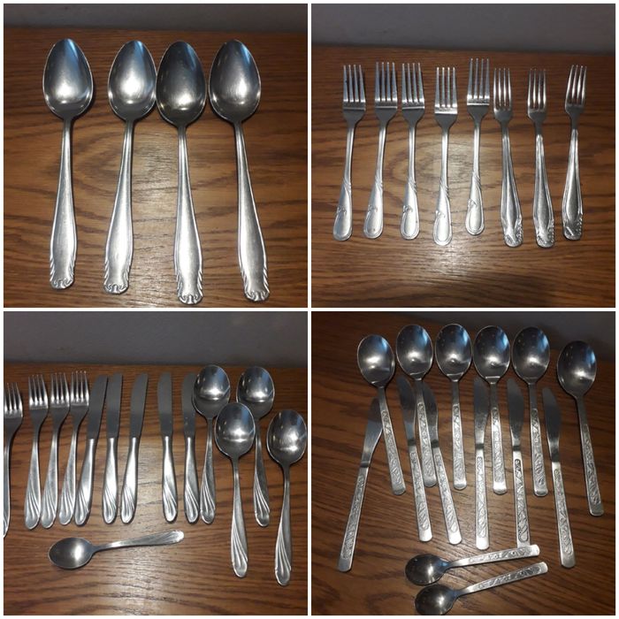 Sztućce różnego rodzaju