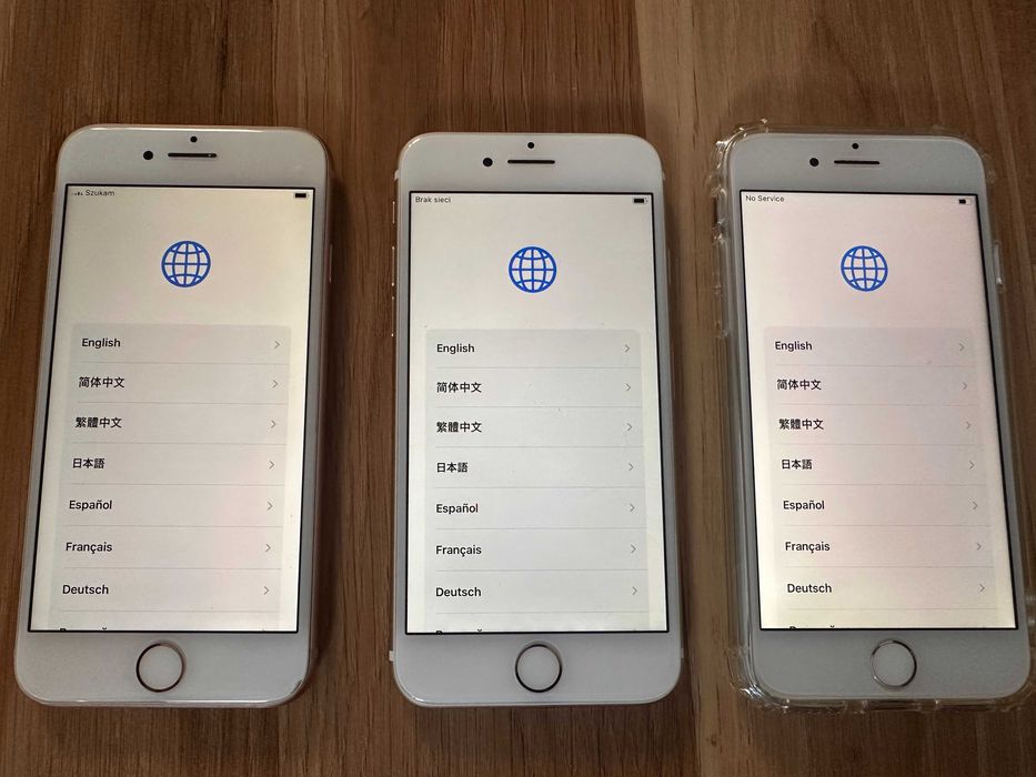 IPHONE 7, 8 gold
