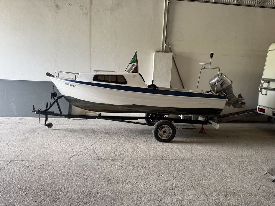 Obe 470 com Honda 30 Hp