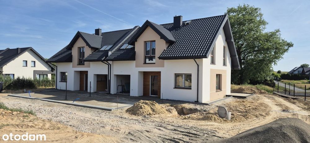 Dom w zabudowie bliźniaczej ul Hebanowa Kalinówka
