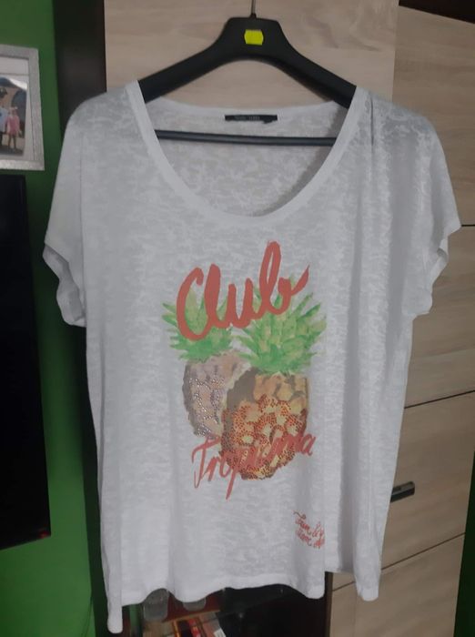 Koszulka biała idealna na lato 46