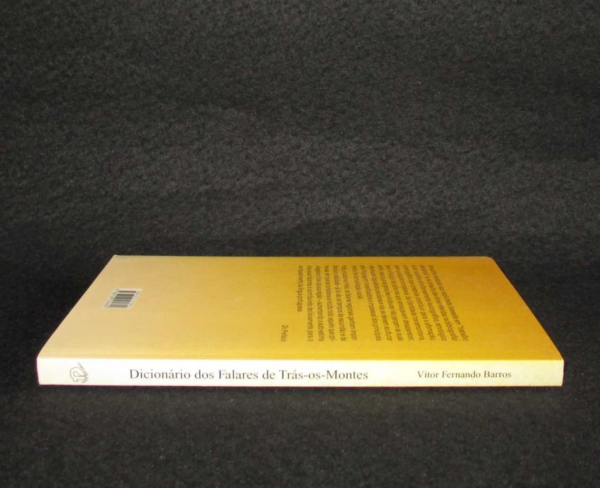 Livro Dicionário dos Falares de Trás-os-Montes Vítor Fernando Barros
