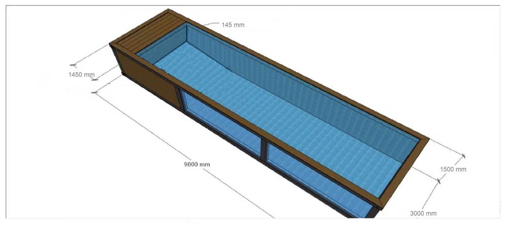 Basen, Baseny, Ogrodowy, Kontenerowy
