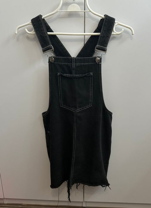 Cropp czarna sukienka jeansowa r. S