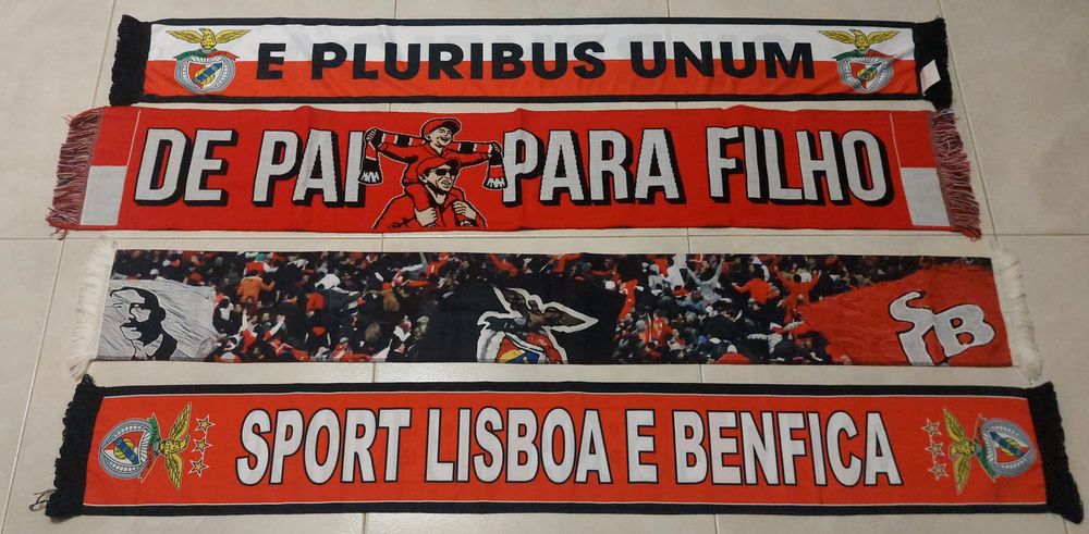 4 cachecois do Benfica novos