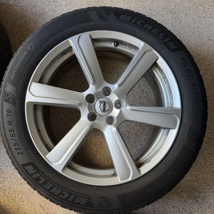Jantes Originais Volvo XC90 19” + Michelin Pilot Alpin 5 SUV | Como Novas