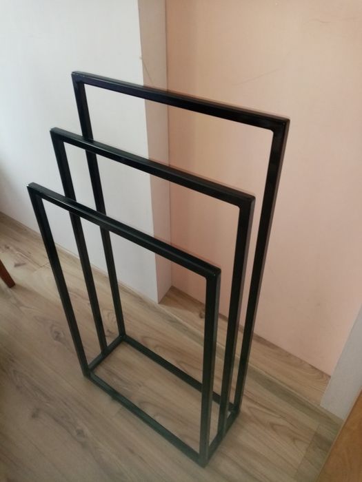 Wieszak na ręczniki loft, industrial. 2x2x2