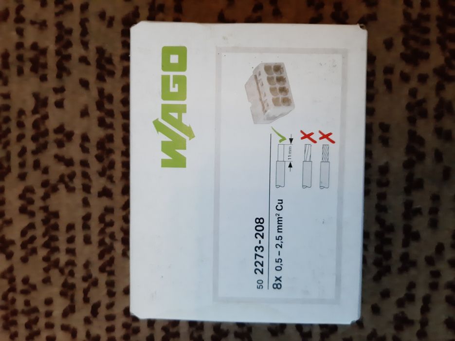 Złączki elektryczne WAGO-zestaw
