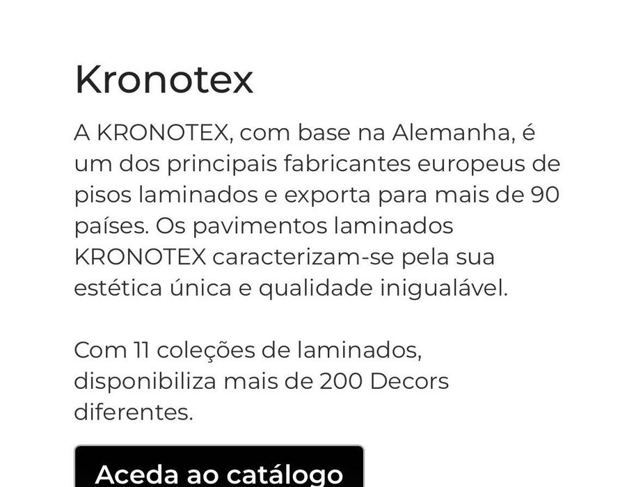 Pavimento 60m2 parquete flutuante da marca Kronotex, Chão usado com rodapé branco