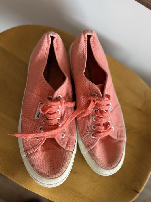 Superga 2750 trampki pomarańczowe 41