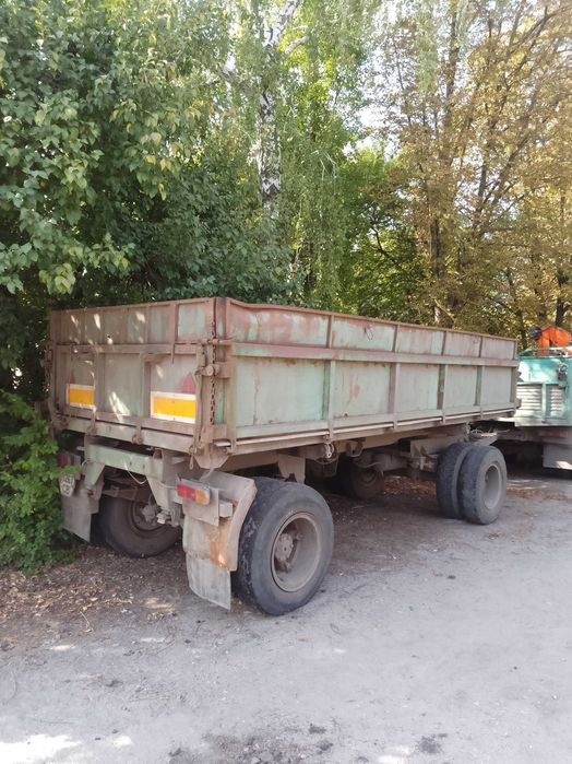Маніпулятор на базі Камаз 55102 з  причіпом