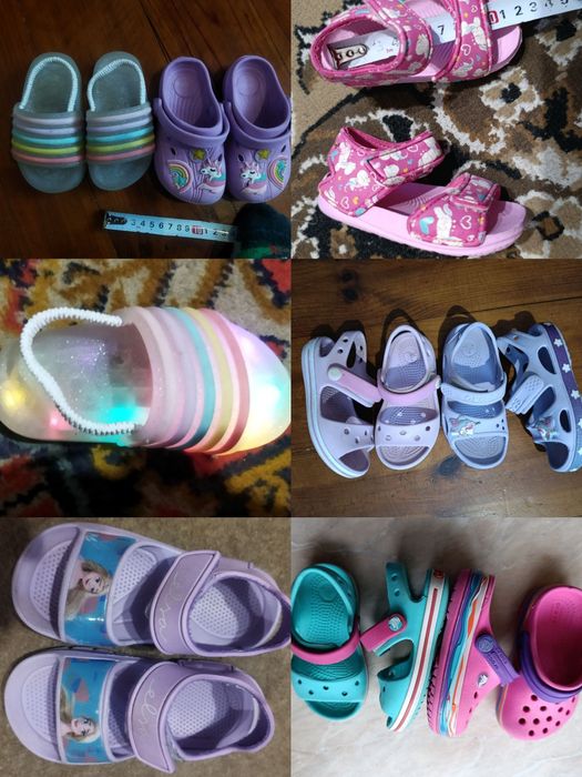 Фірмові крокси crocs totes шльопки босоніжки  20,21,22 і  25,26,27 до 33-36