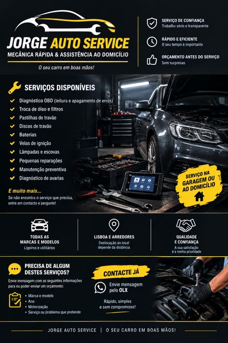 JORGE AUTO SERVICE – Mecânica rapida