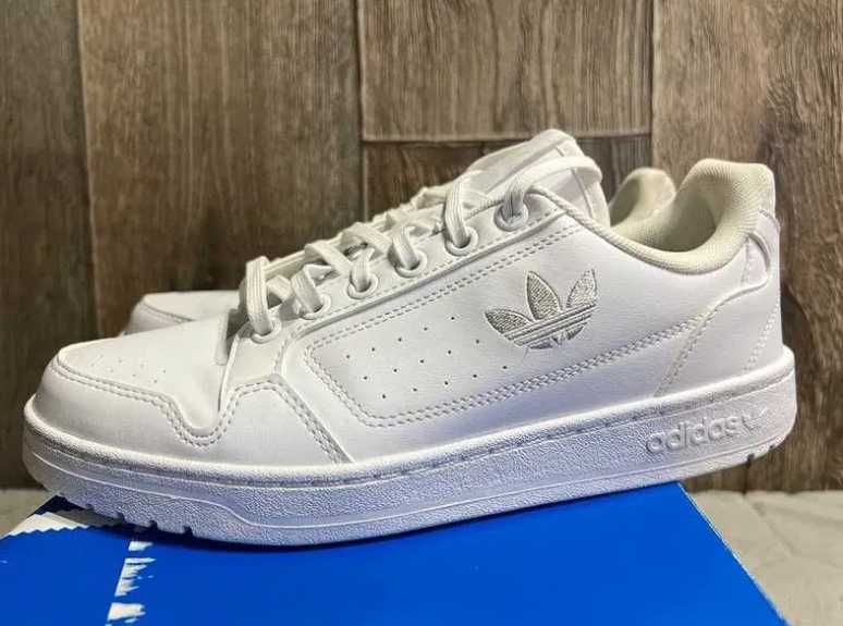 Białe buty trampki tenisówki Adidas Originals NY 90 42